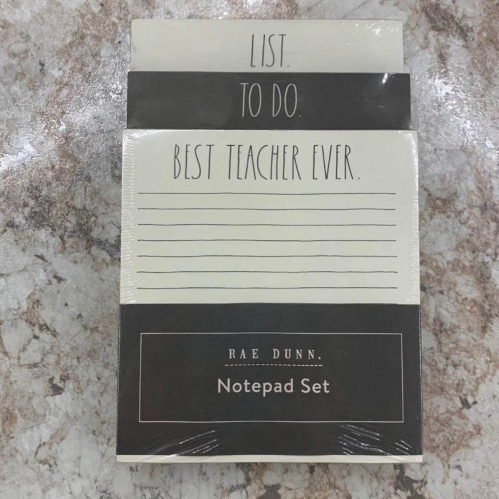 Rae Dunn Notepad Set